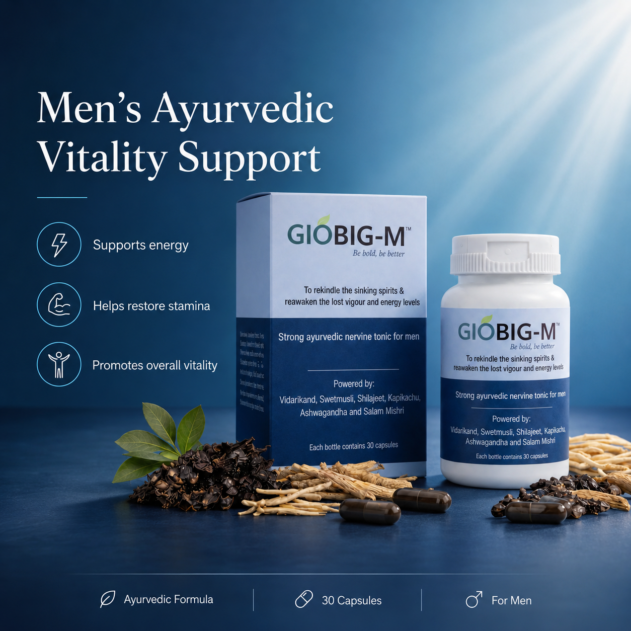 GIOBIG-M™ — Men's Daily Vitality