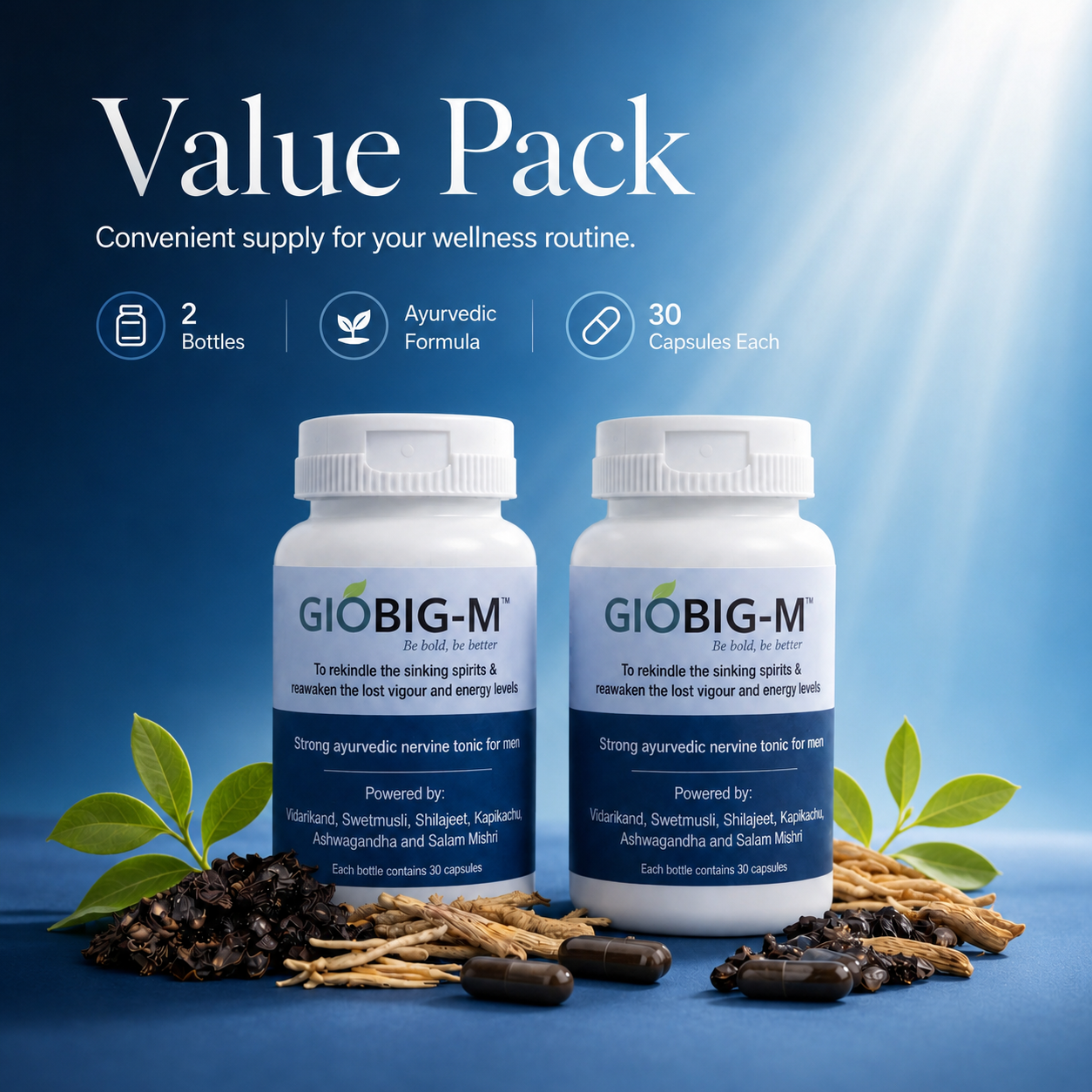 GIOBIG-M™ — Men's Daily Vitality