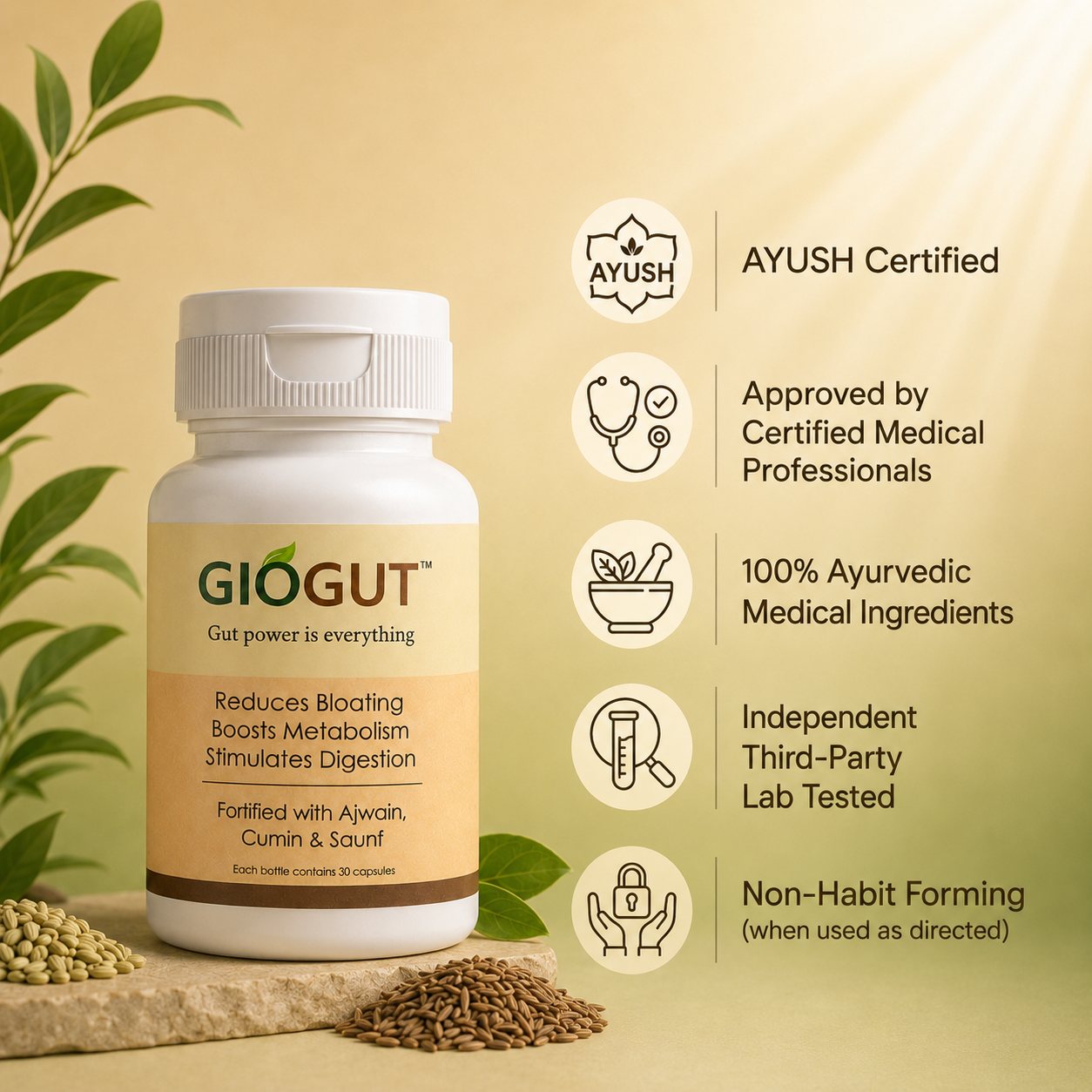 GIOGUT™ — Gut Health & Digestive Balance