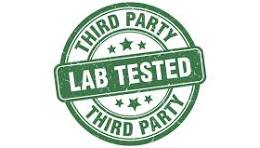 Third-party lab tested