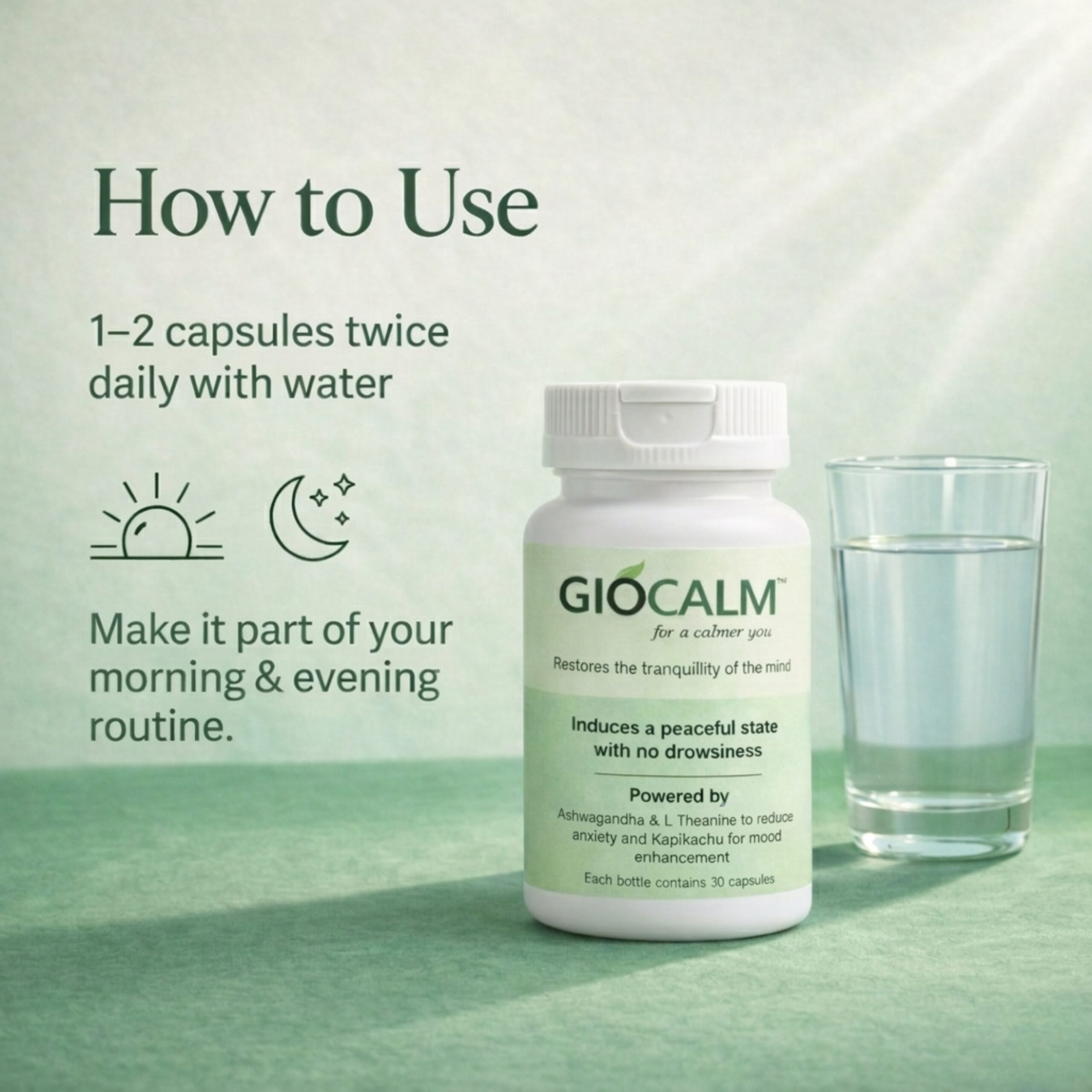 GIOCALM™ - For a Calmer You