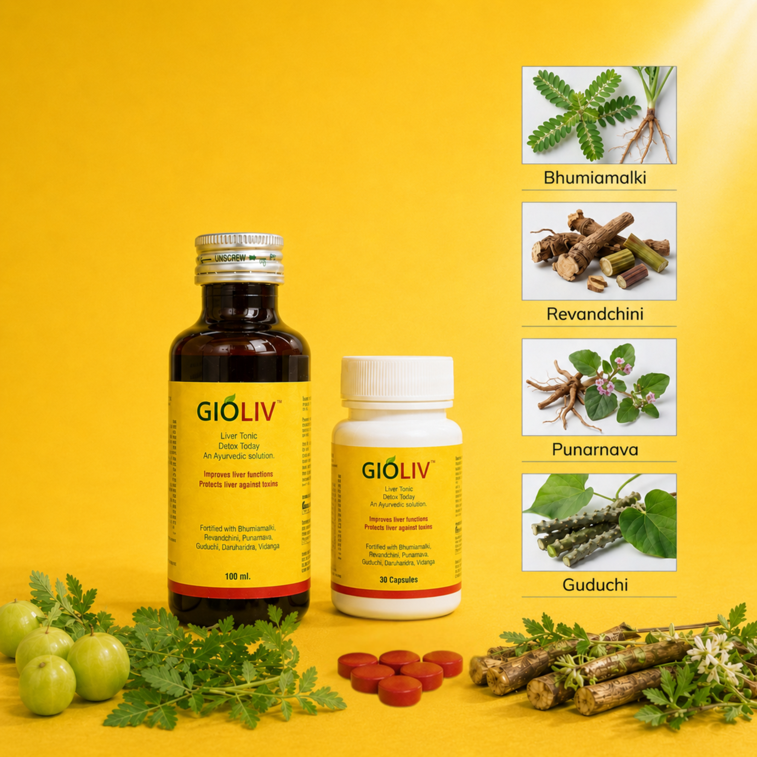 GIOLIV™ Tablets - Detox Today, Thrive Tomorrow (Pack of 2)
