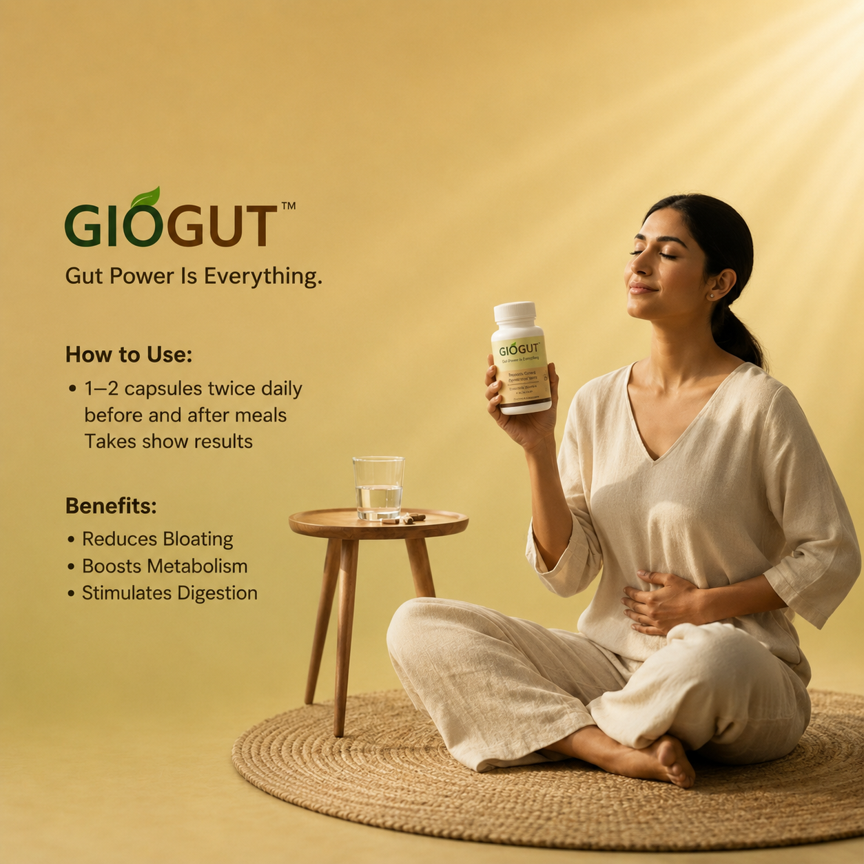 GIOGUT™  Because Gut Power Is Everything ( Pack of 2 )